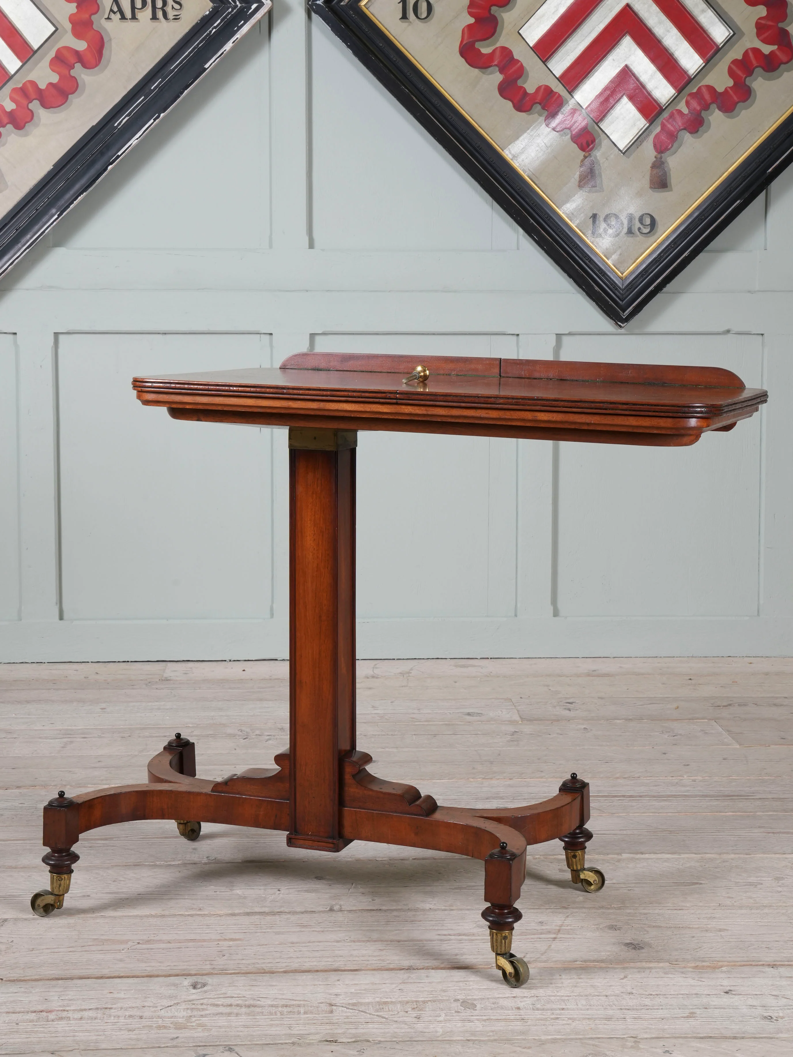 A Regency Mahogany Reading Table - Image 9