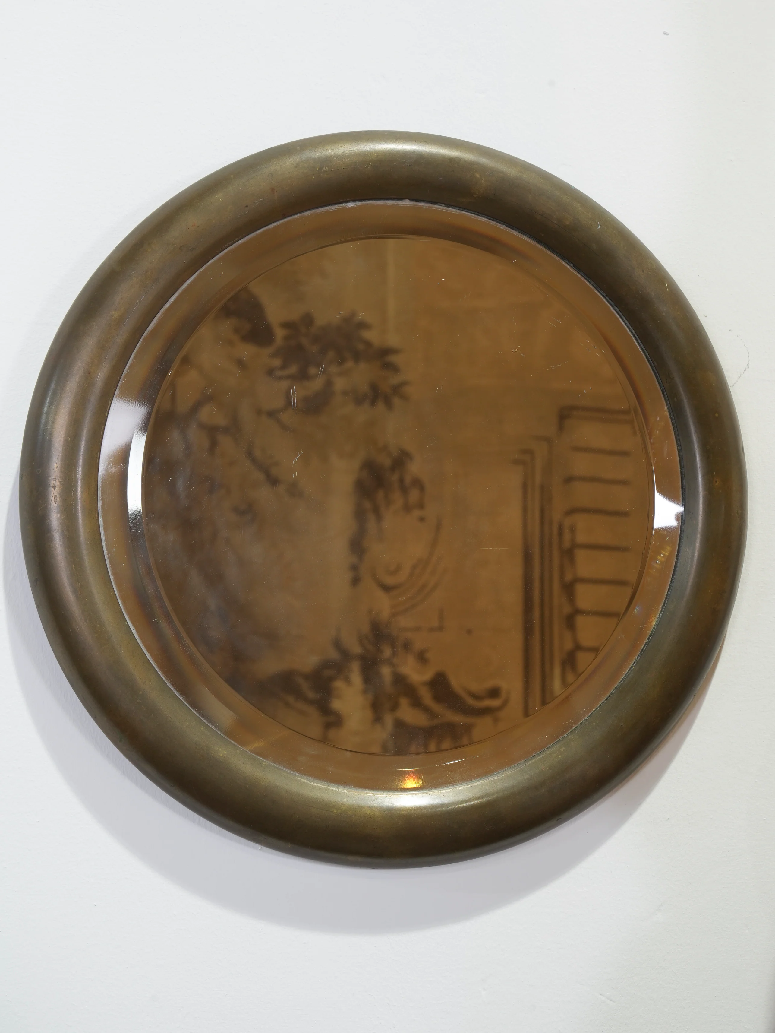 A Brass Framed Mirror - Image 2