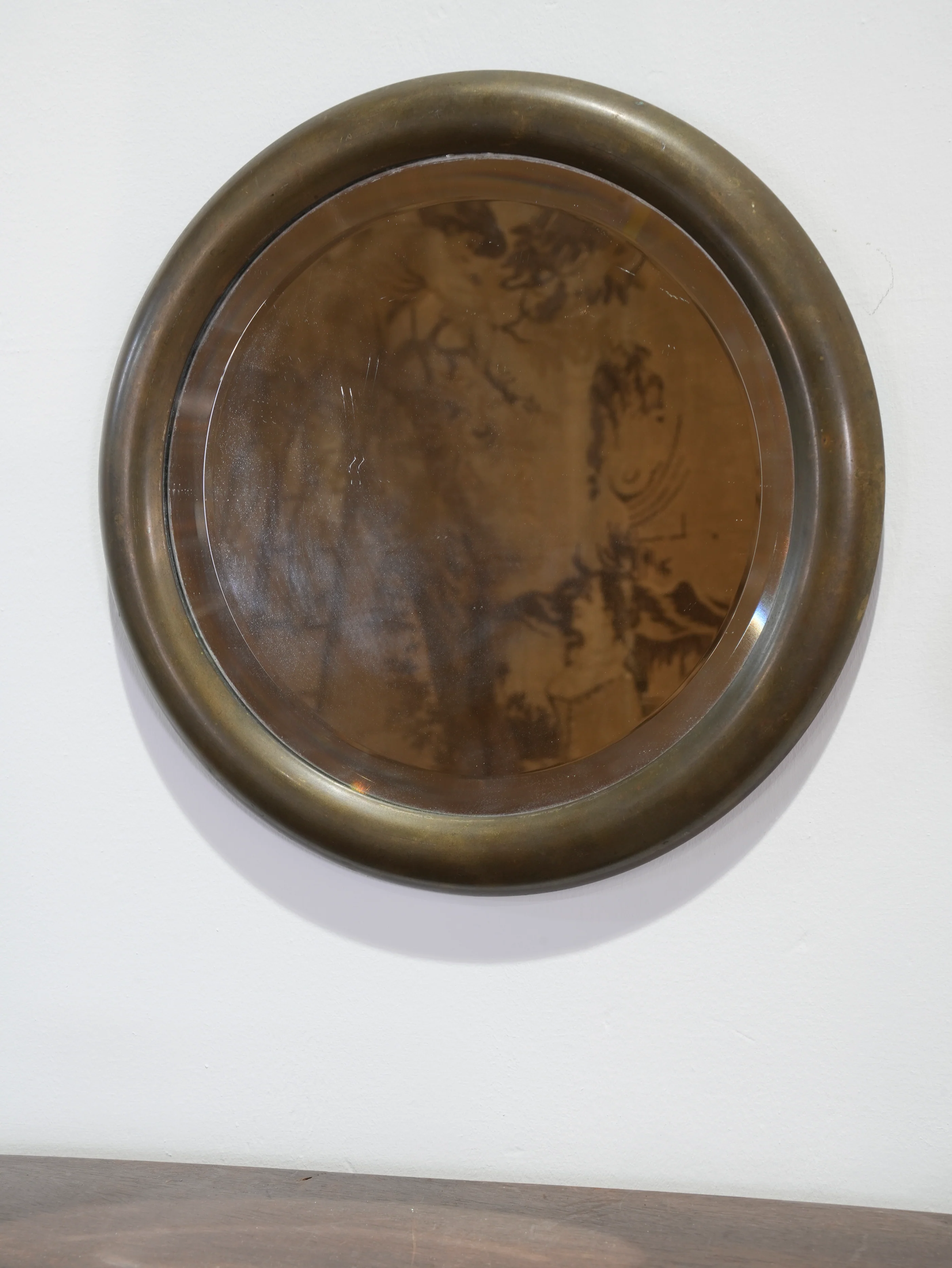 A Brass Framed Mirror - Image 4