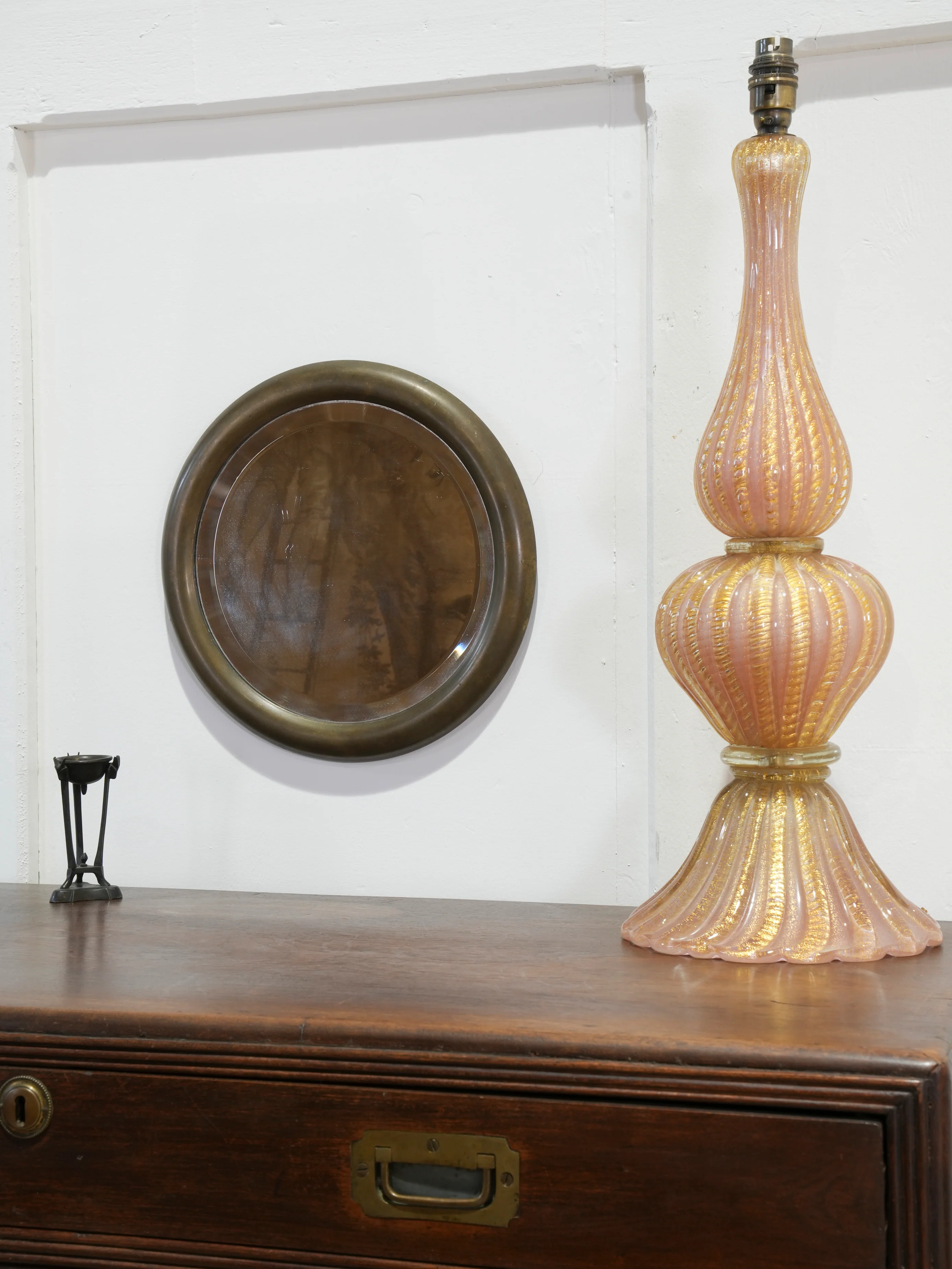 A Brass Framed Mirror - Image 5