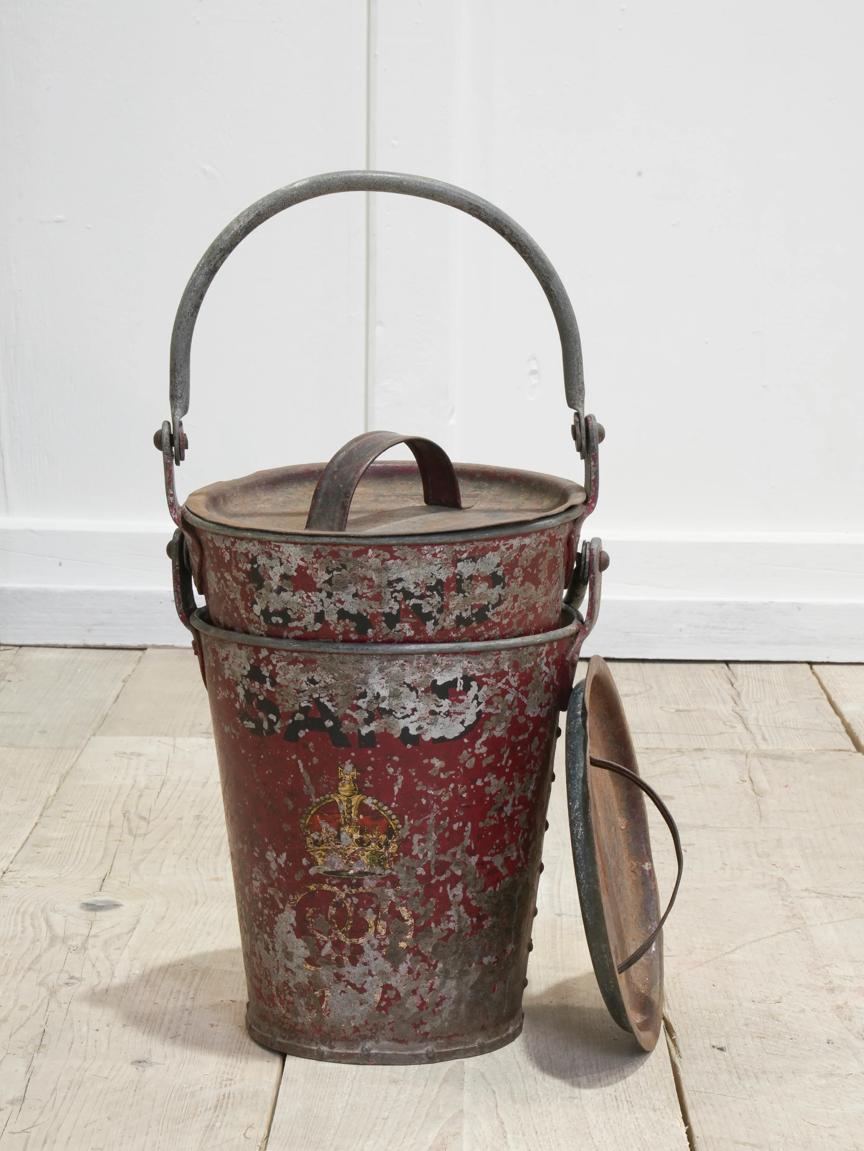 A Pair of 19th Century Sand Buckets - Image 12