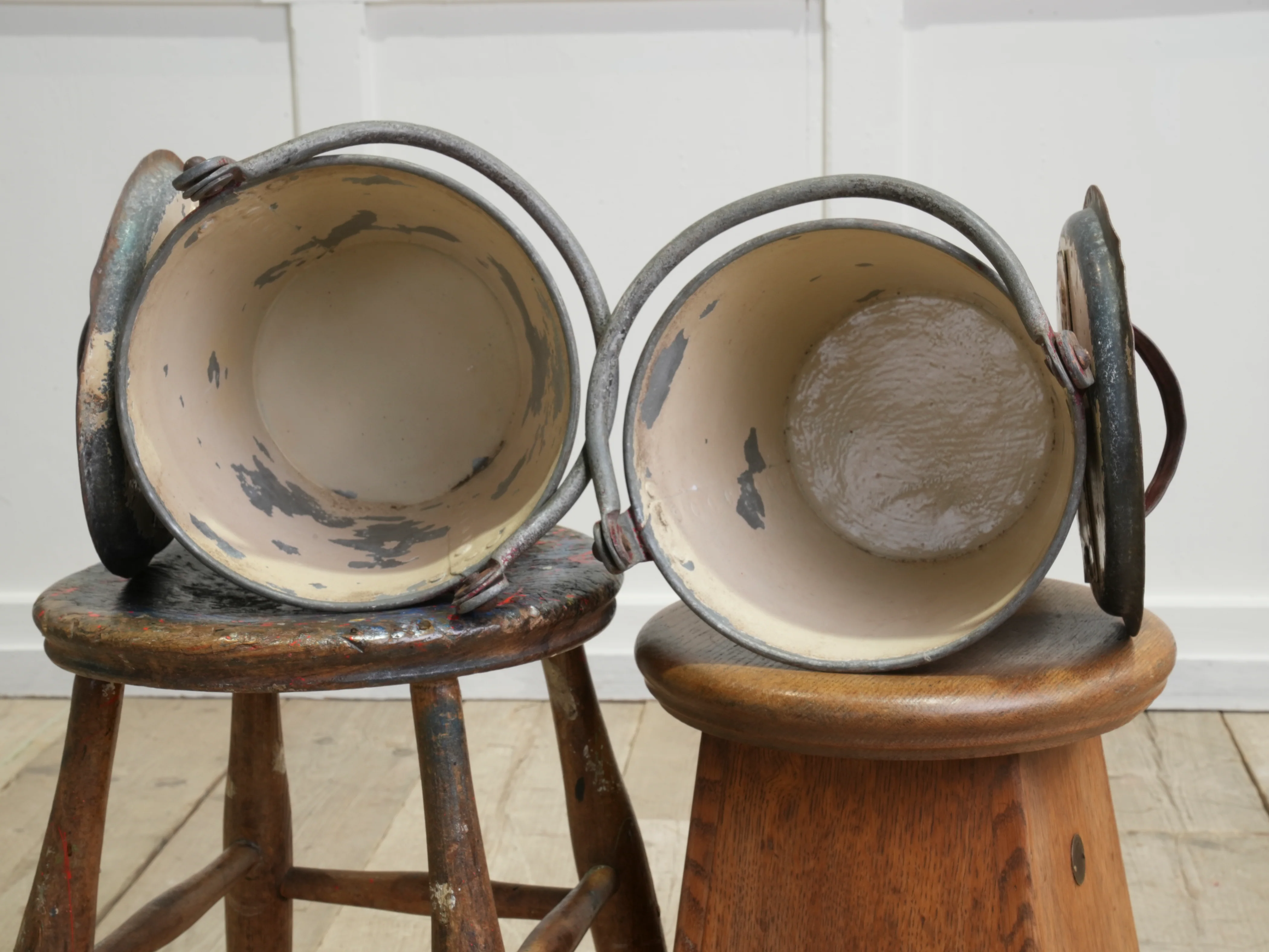 A Pair of 19th Century Sand Buckets - Image 3