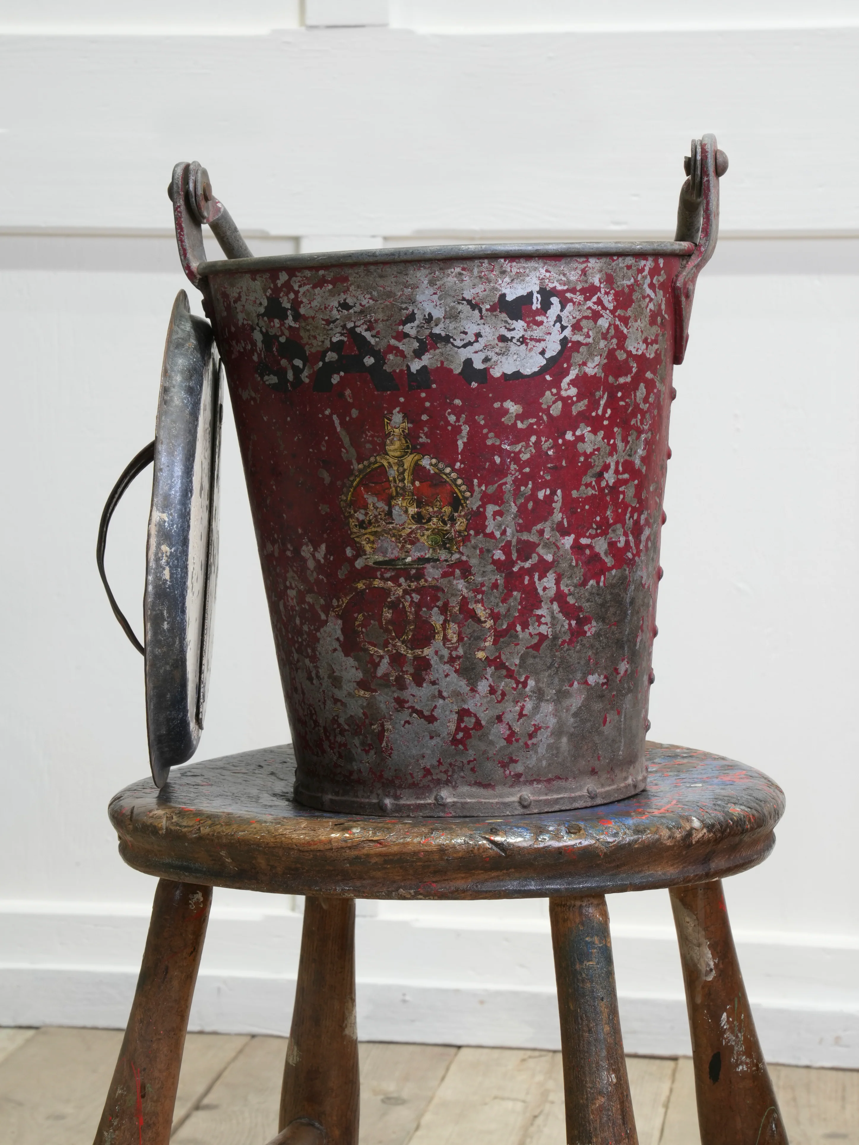 A Pair of 19th Century Sand Buckets - Image 9