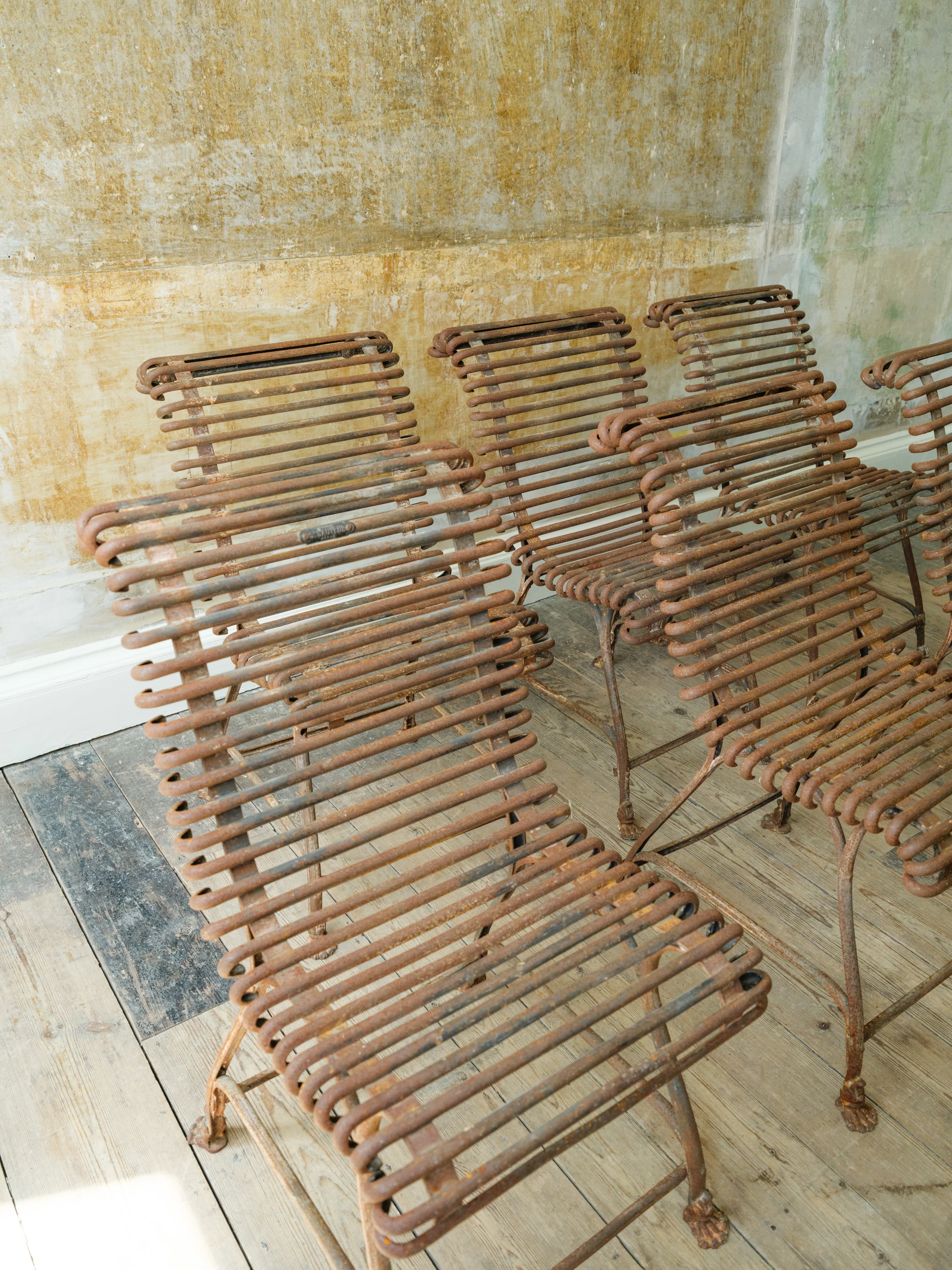 Six 19th Century Arras Chairs - Image 15