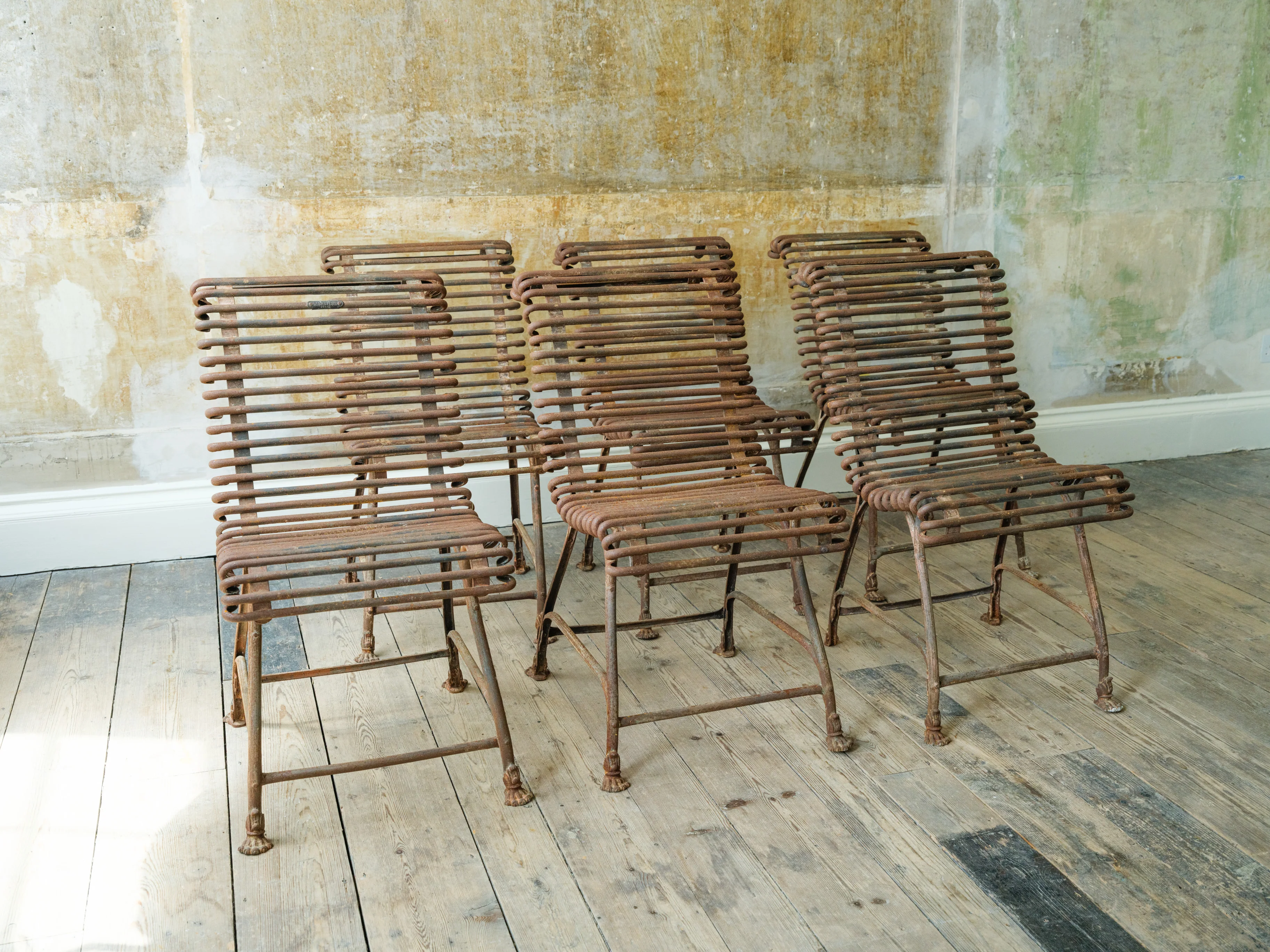 Six 19th Century Arras Chairs - Image 16