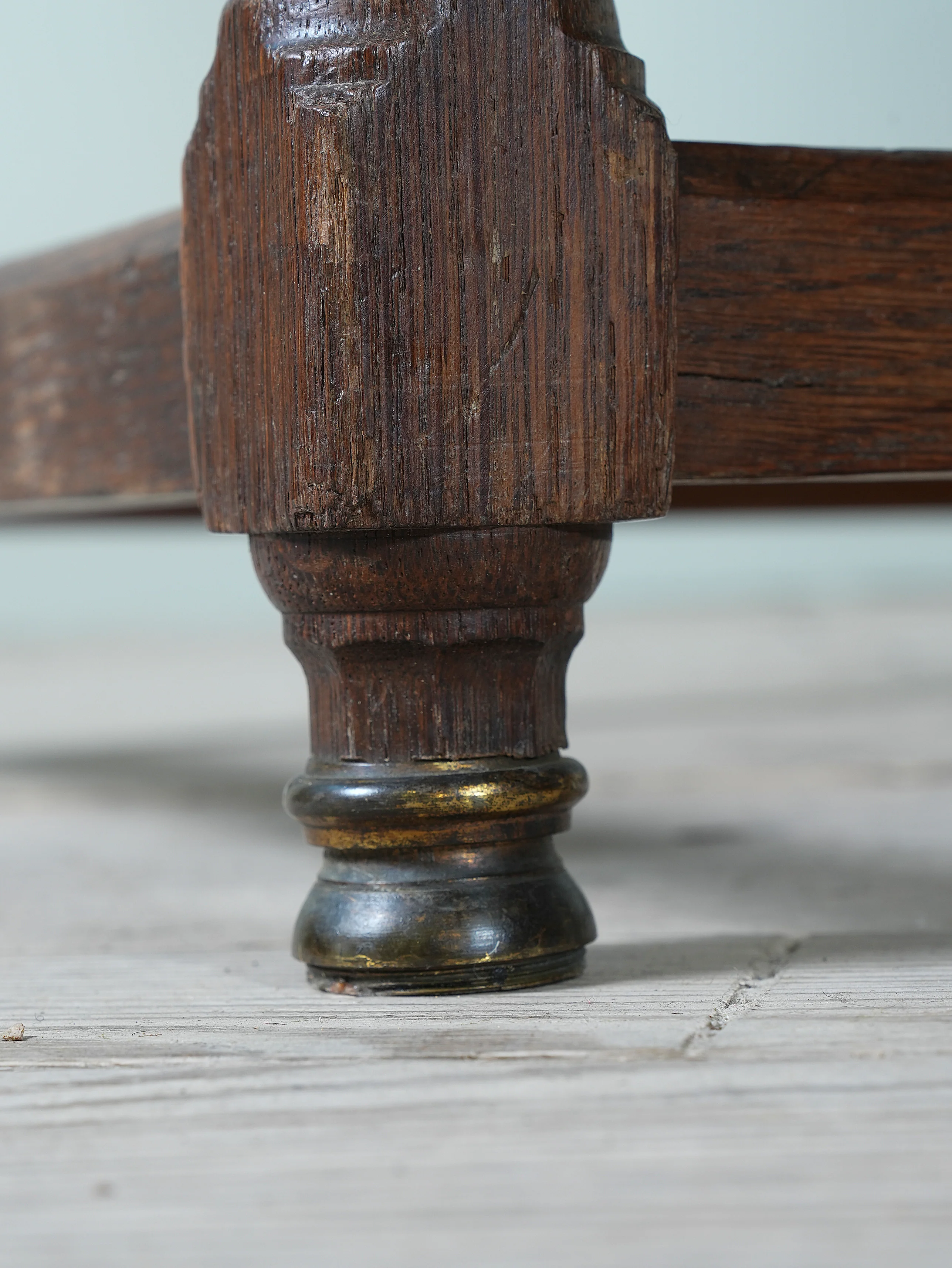 A Set of Four Oak Renaissance Revival Side Chairs - Image 19