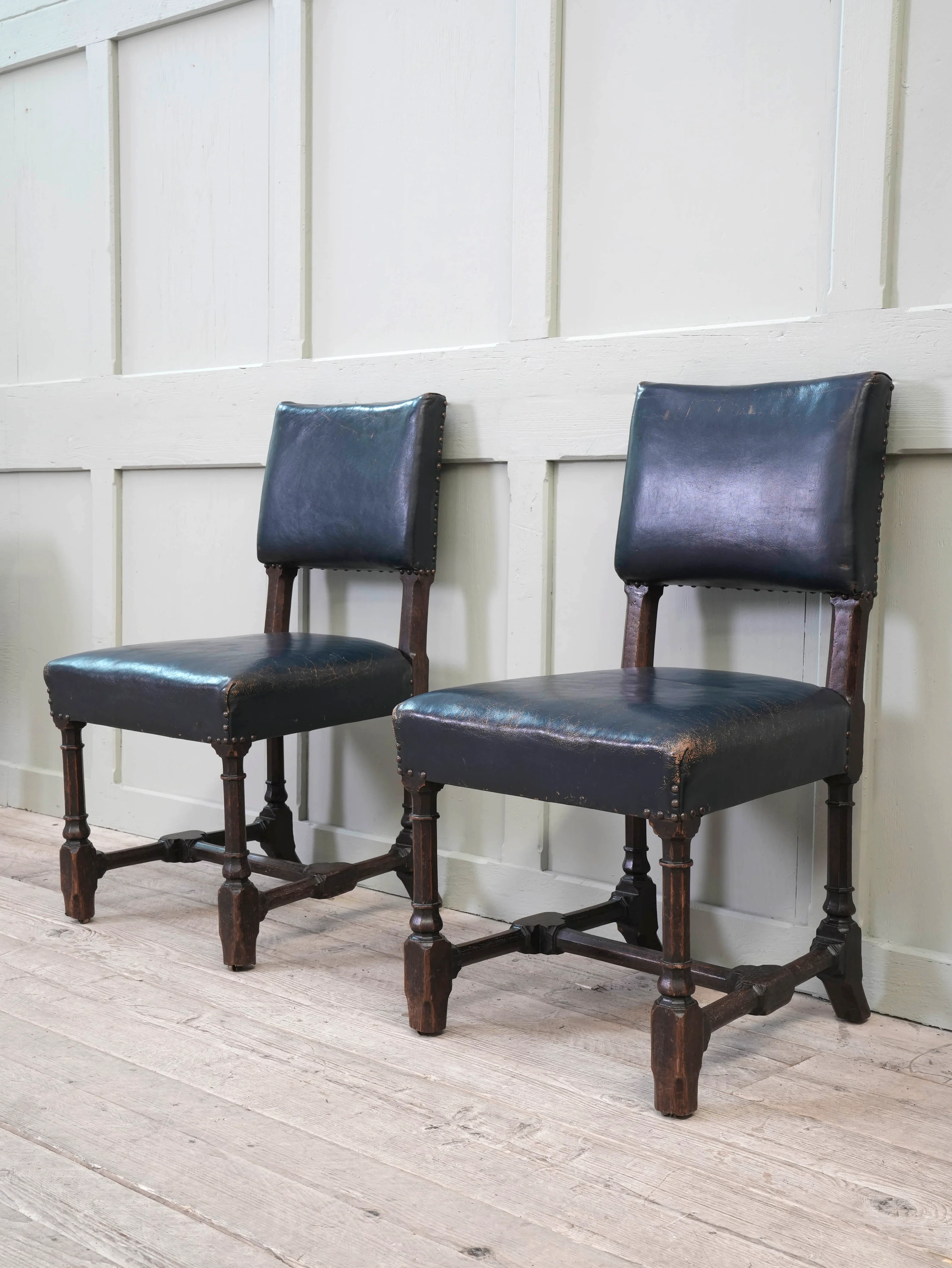 Four Pugin Portcullis Chairs - Image 16