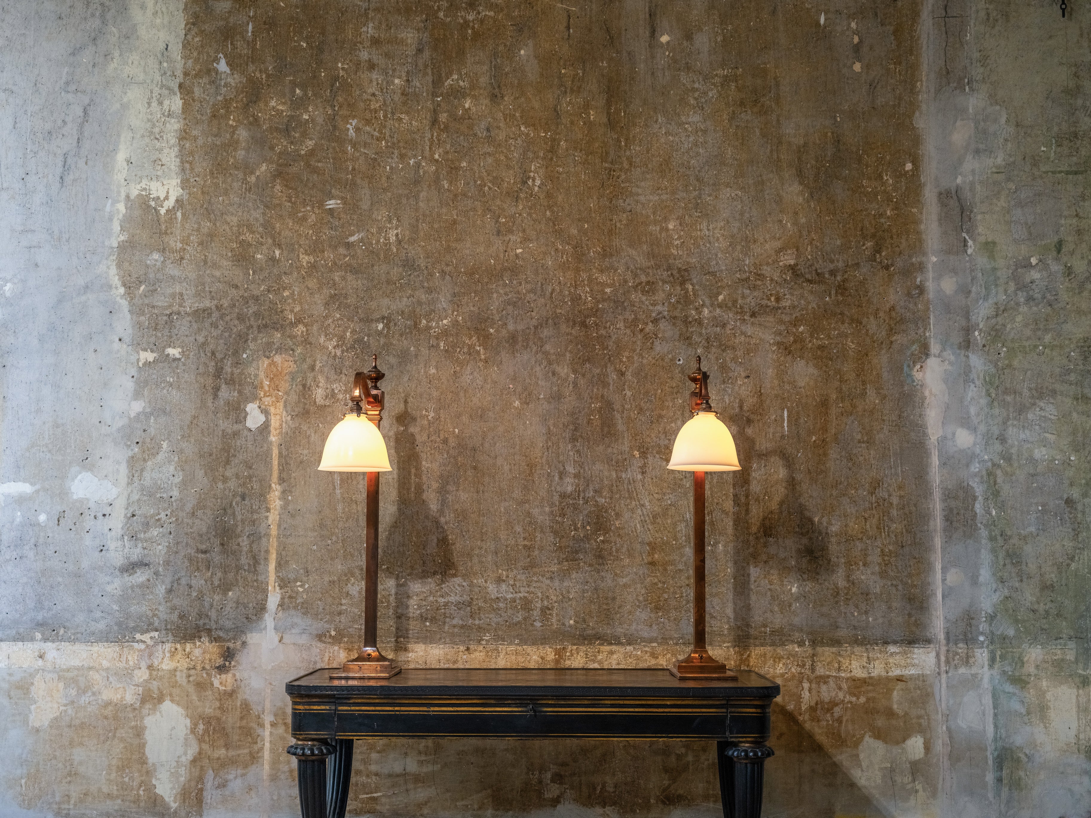A Pair of Bronzed Counter Lamps - Image 3