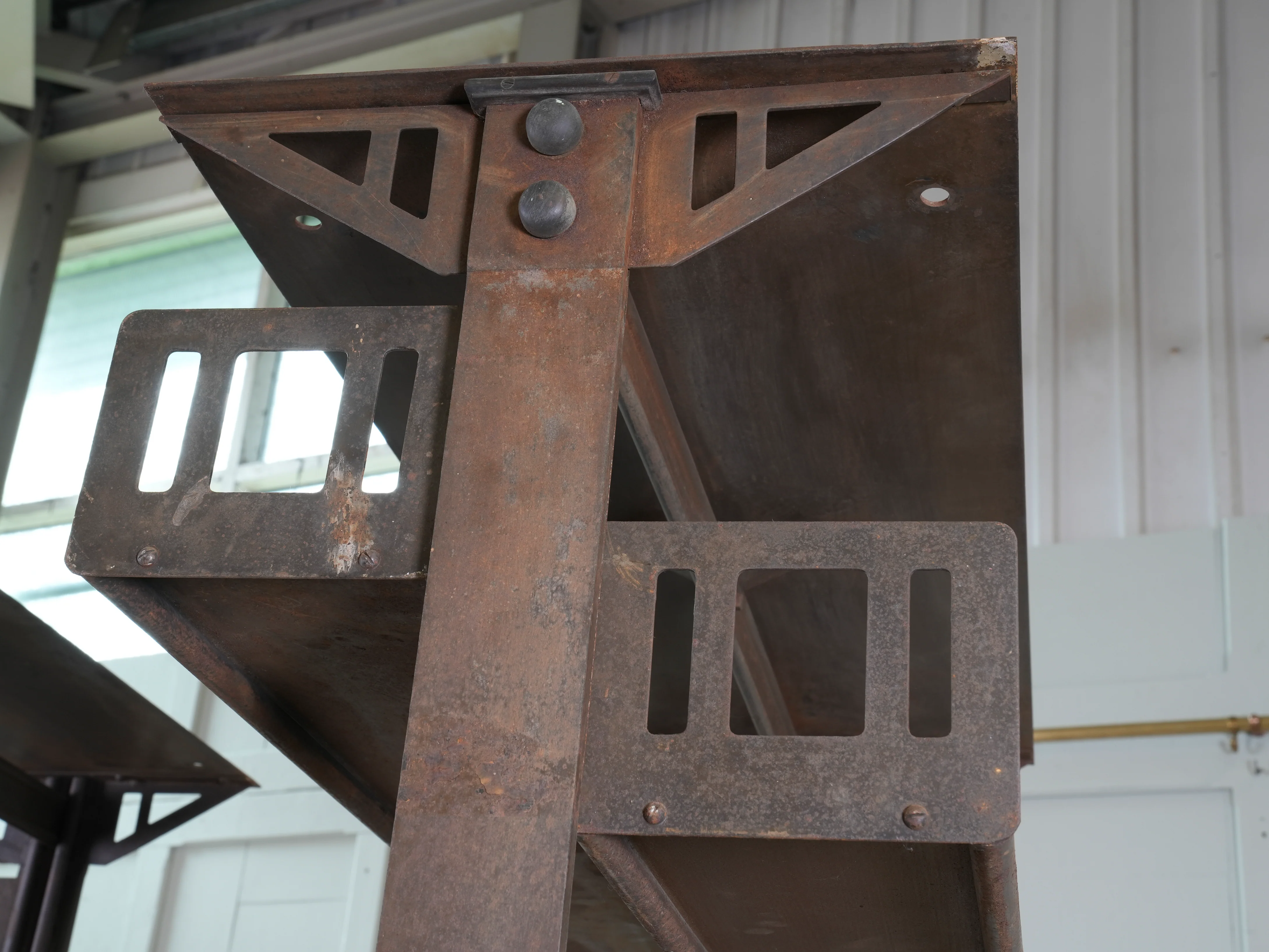Four Steel James Gibbons Library Racking Systems - Image 12