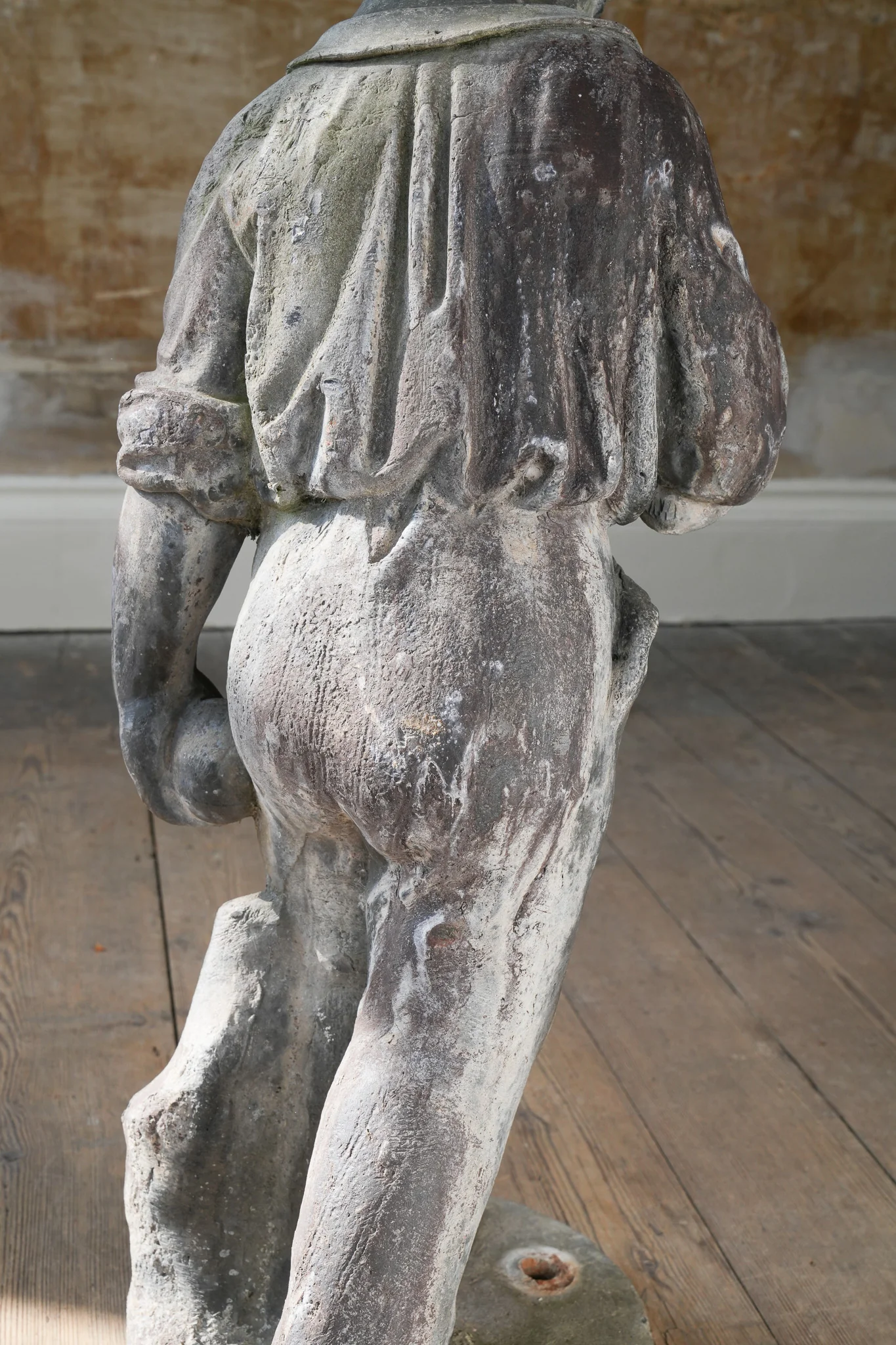 A Lead Statue of a Boy - Image 12
