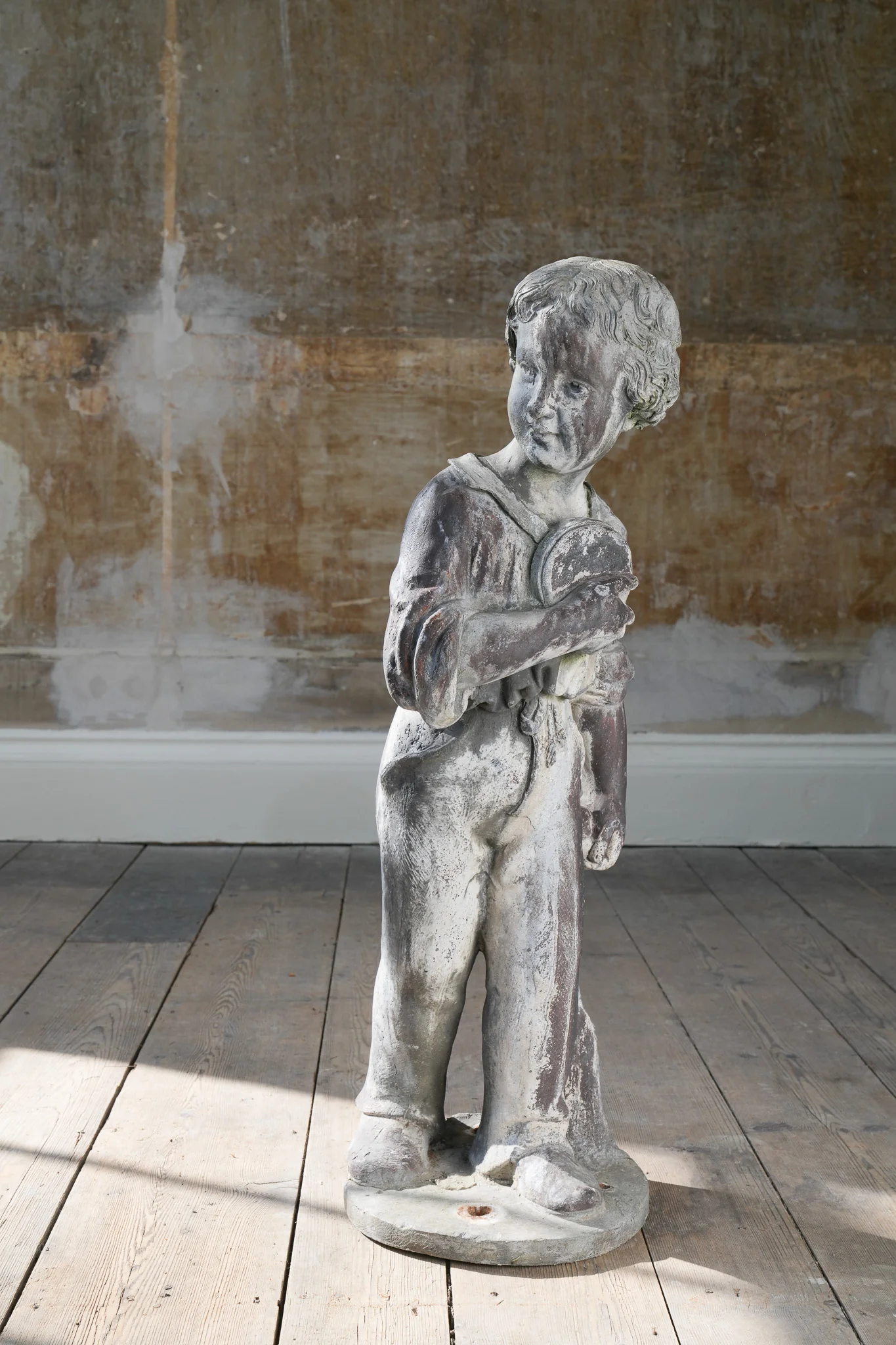 A Lead Statue of a Boy - Image 16