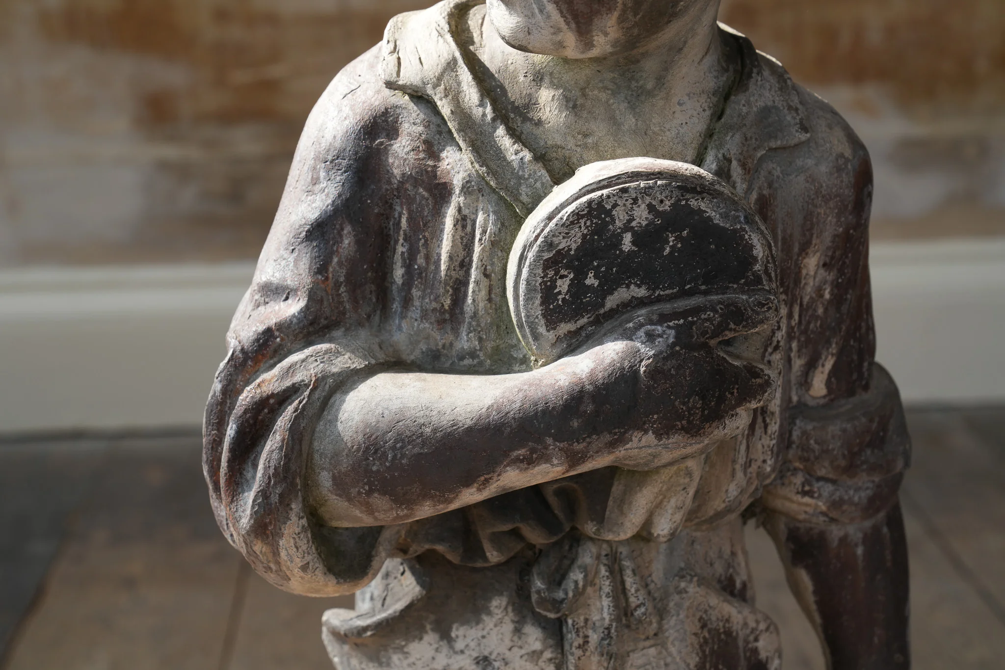 A Lead Statue of a Boy - Image 3
