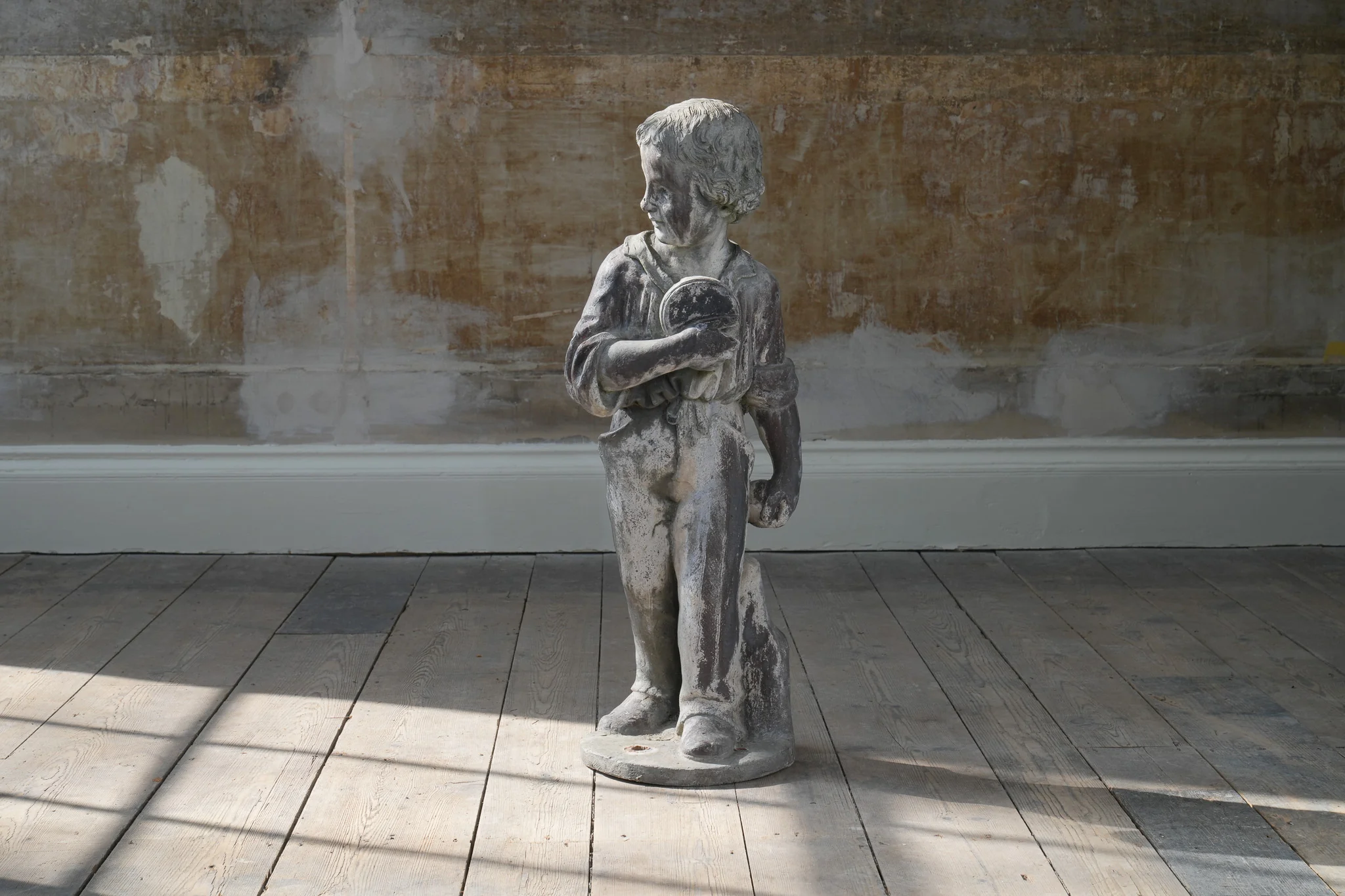 A Lead Statue of a Boy - Image 6