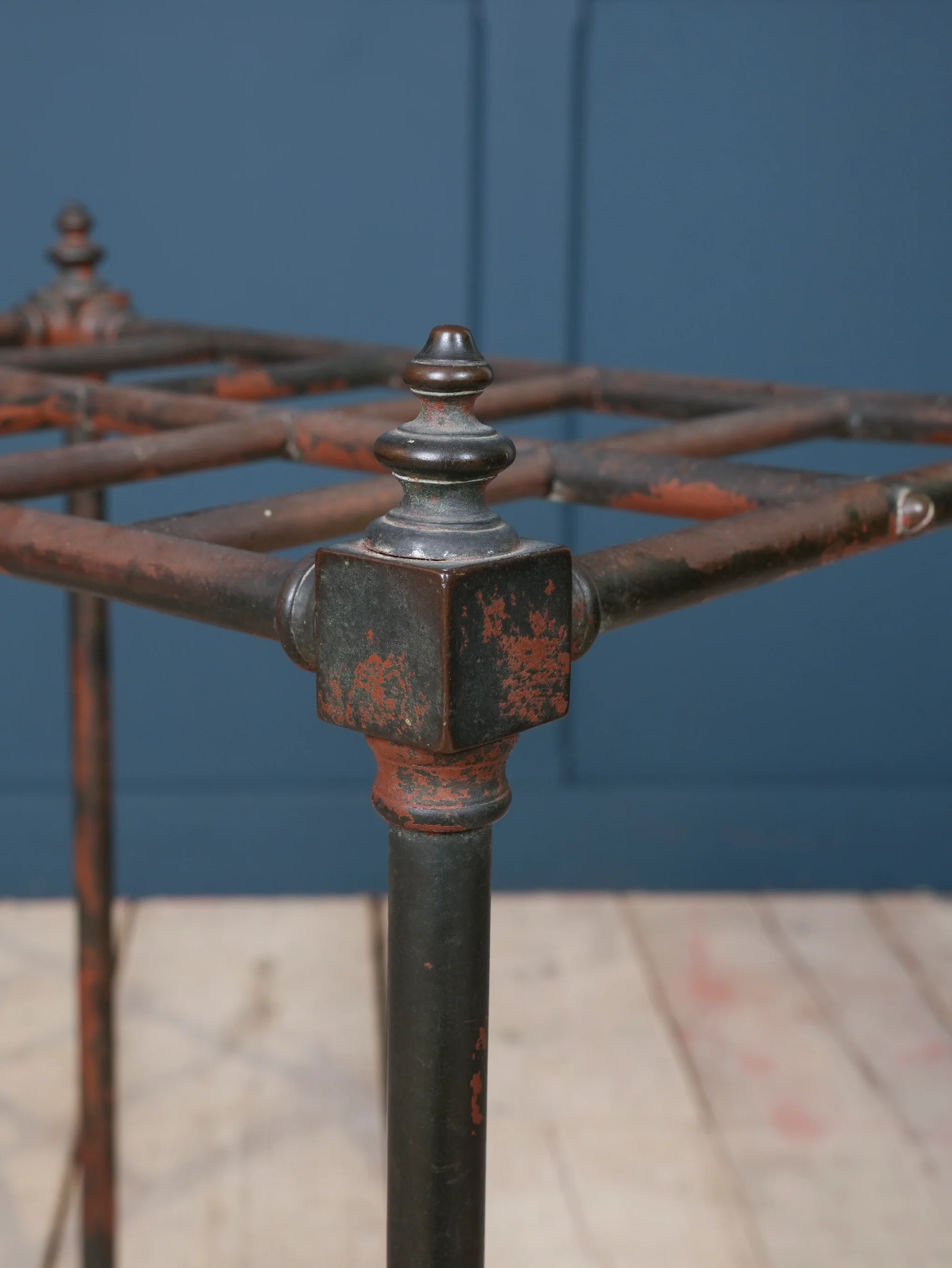 A Ten Section 19th Century Brass Stick Stand - Image 2