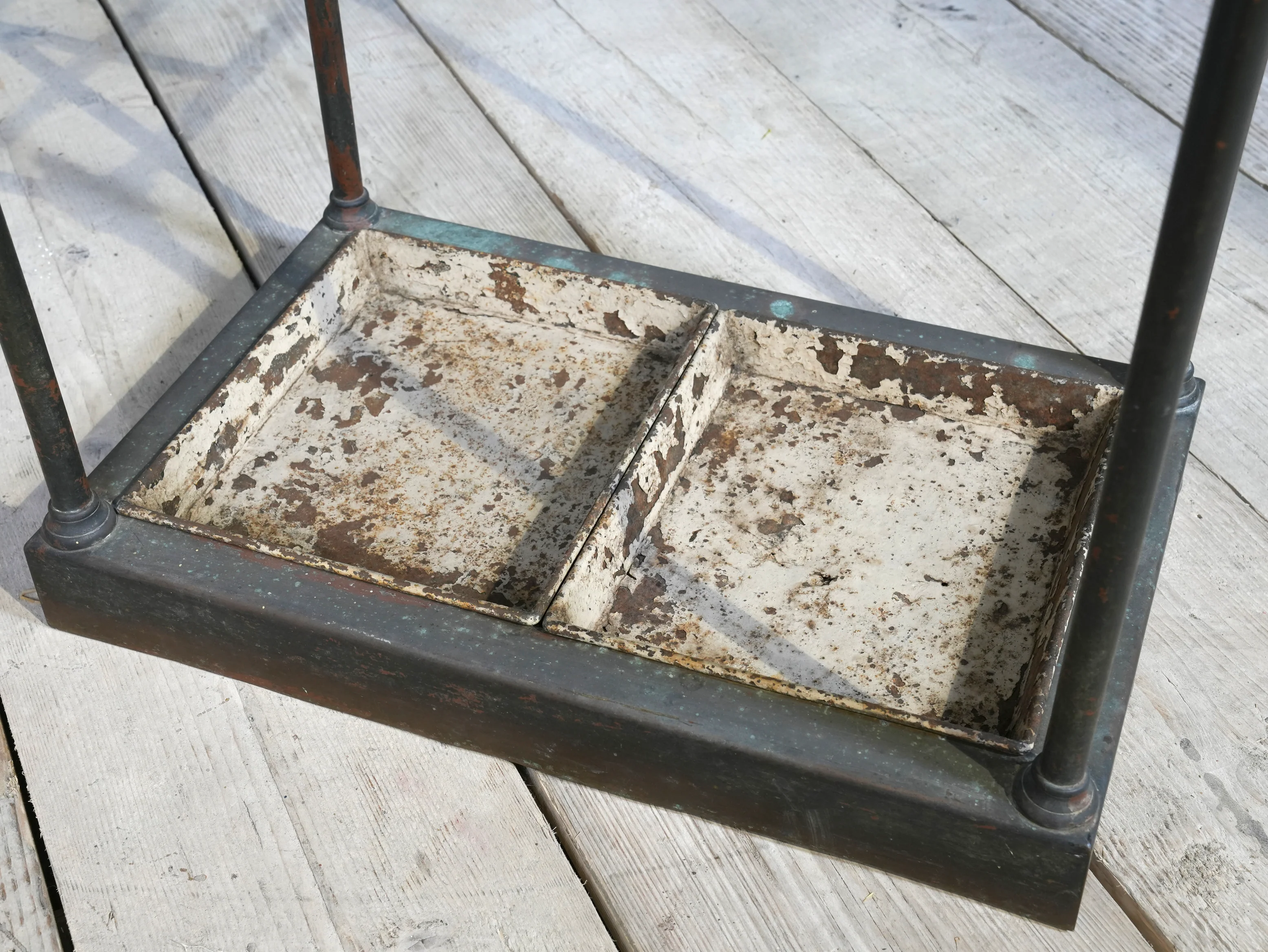 A Ten Section 19th Century Brass Stick Stand - Image 4