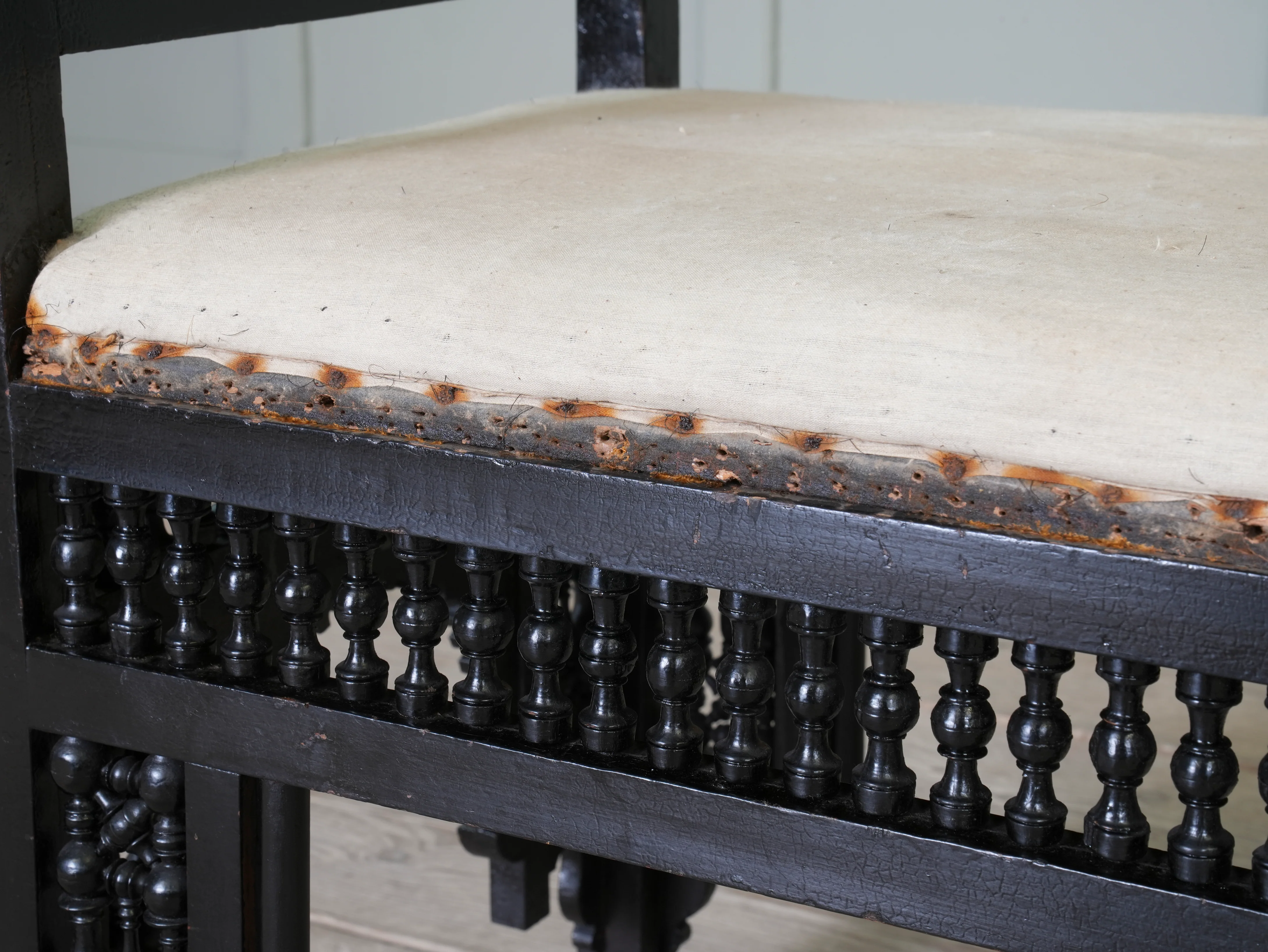 A Moorish Upholstered Stool - Image 8