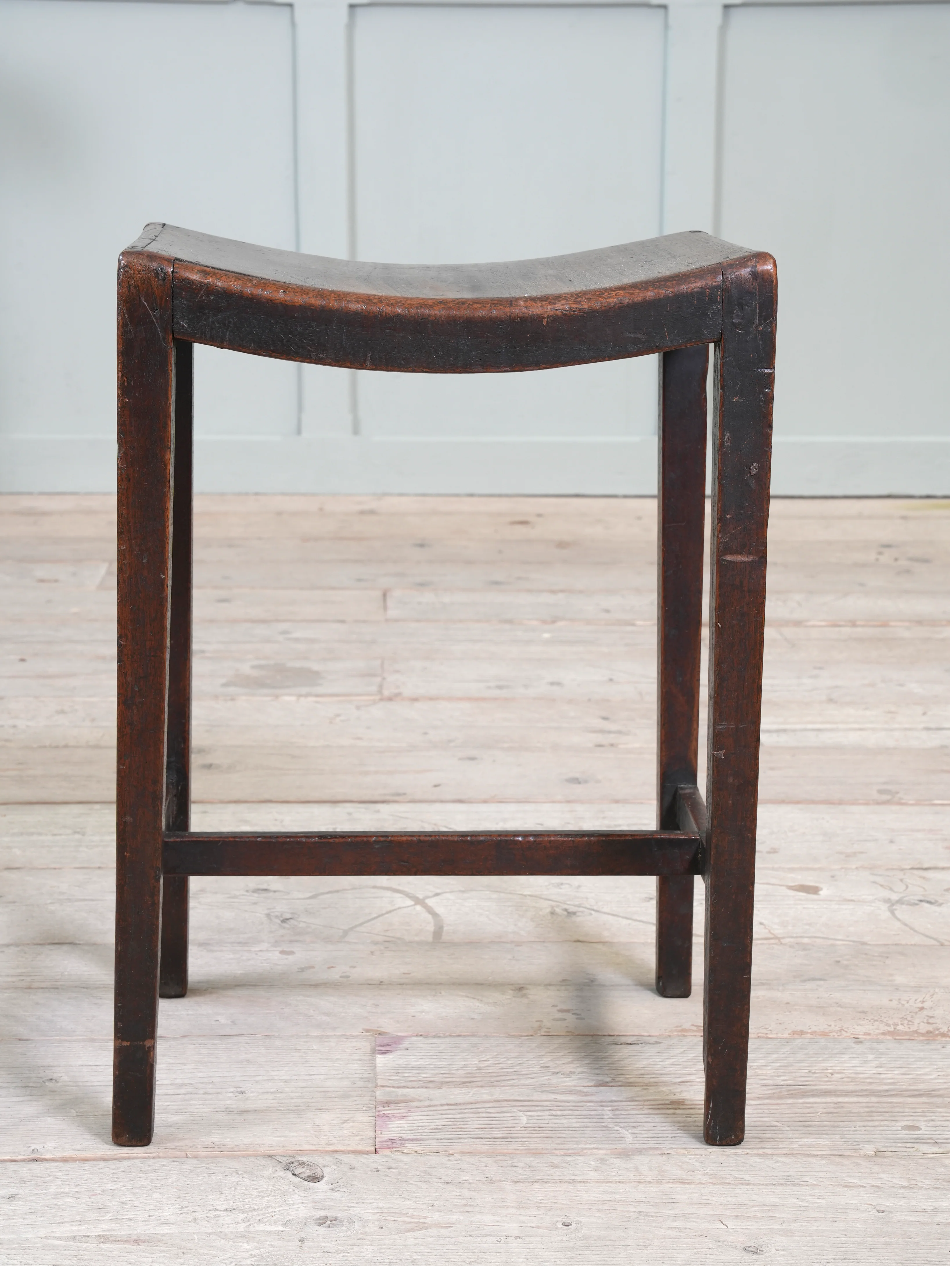 A George III Mahogany Stool - Image 5