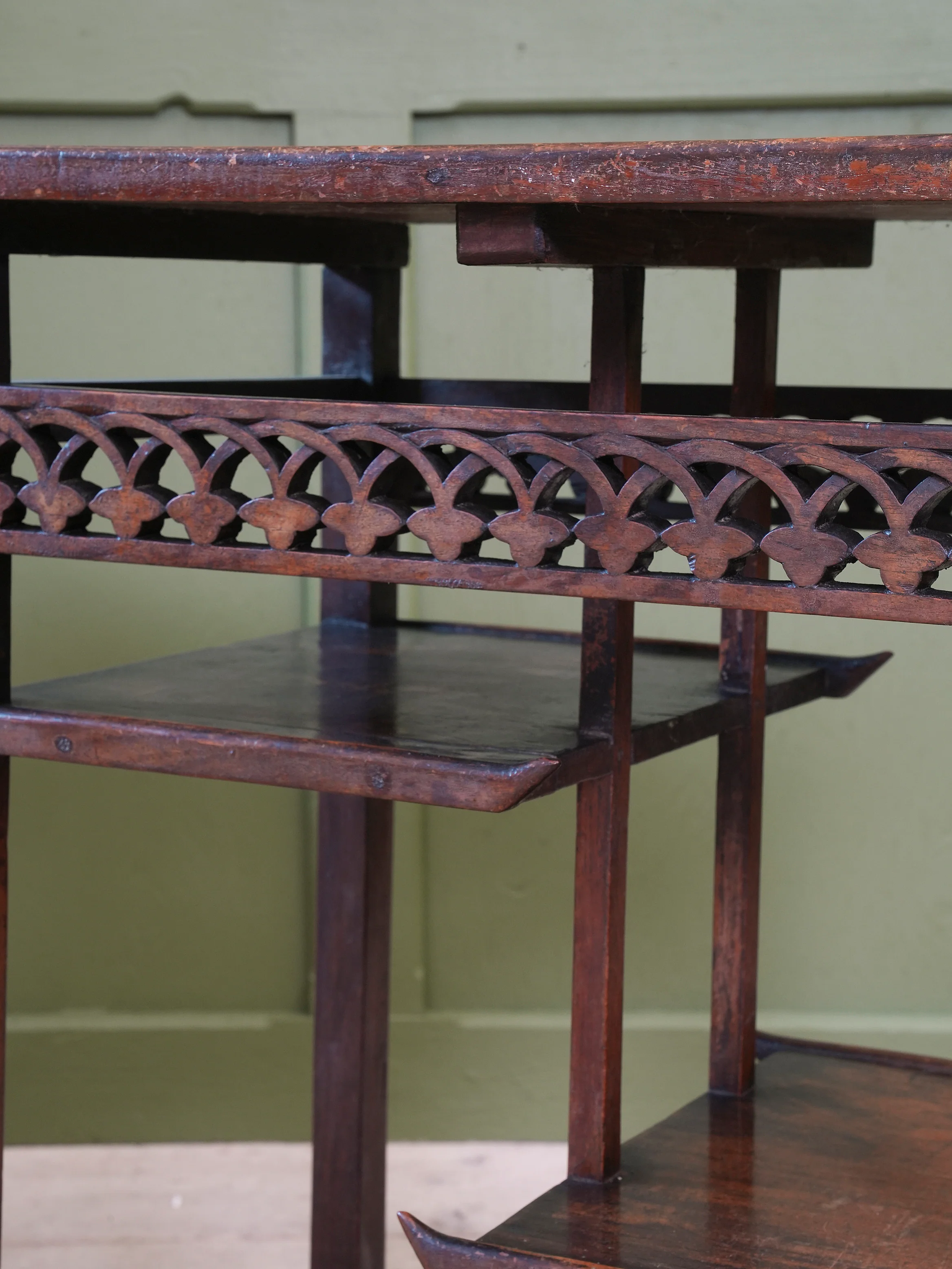 An Anglo Japanese Walnut Occasional Table - Image 9