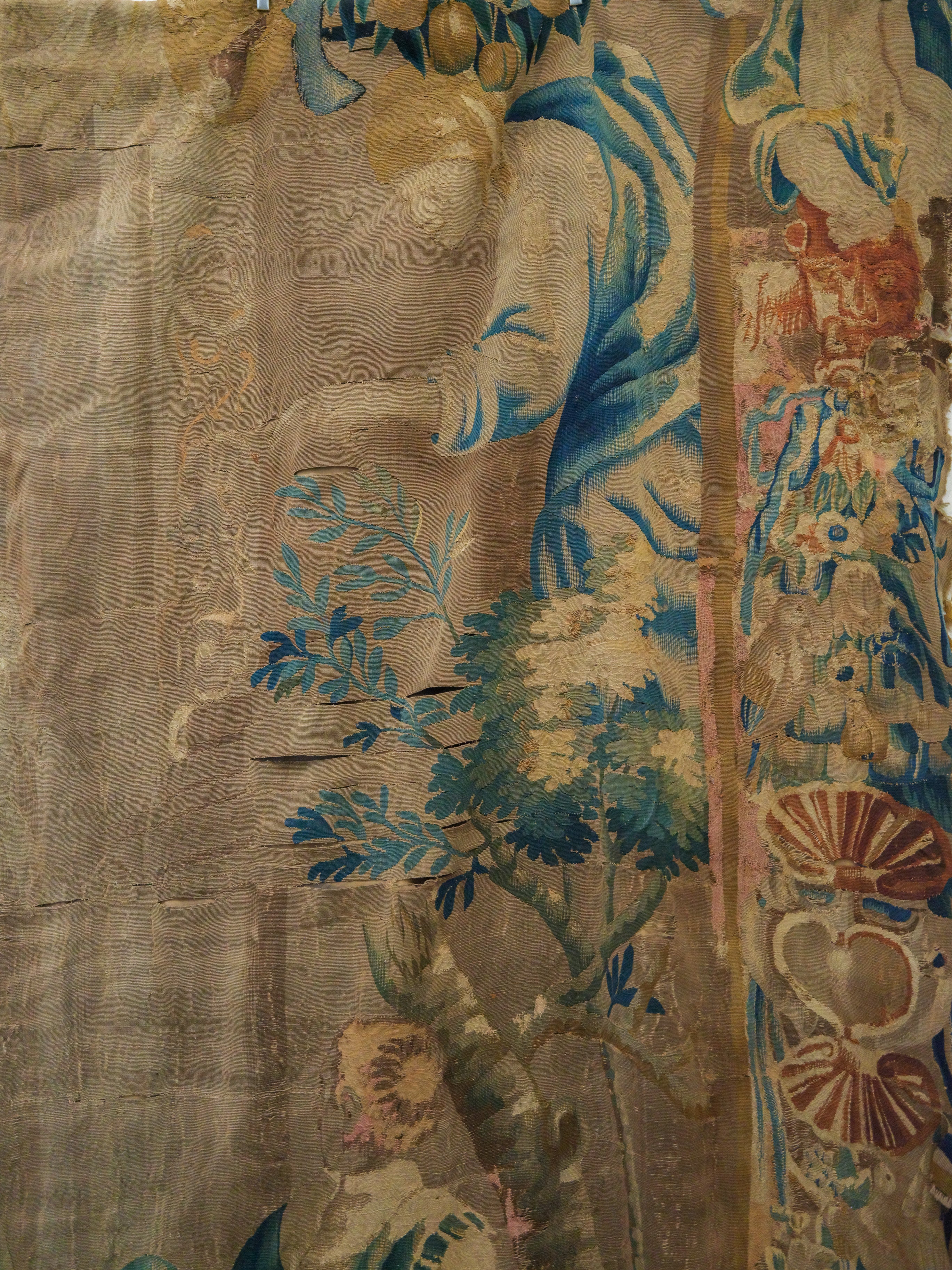 A Fragmentary 17th Century Flemish Tapestry - Image 7