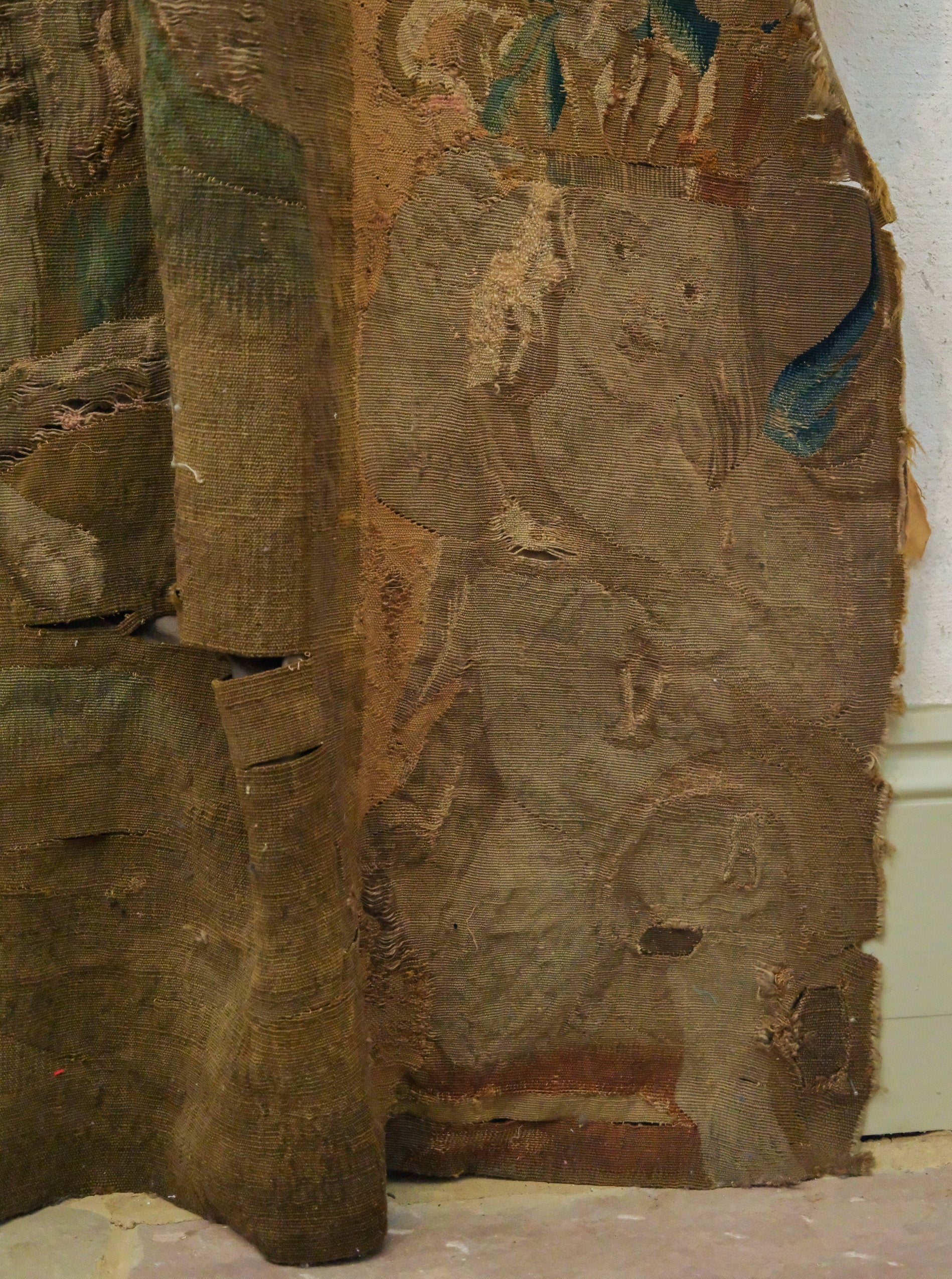 A Fragmentary 17th Century Flemish Tapestry - Image 8