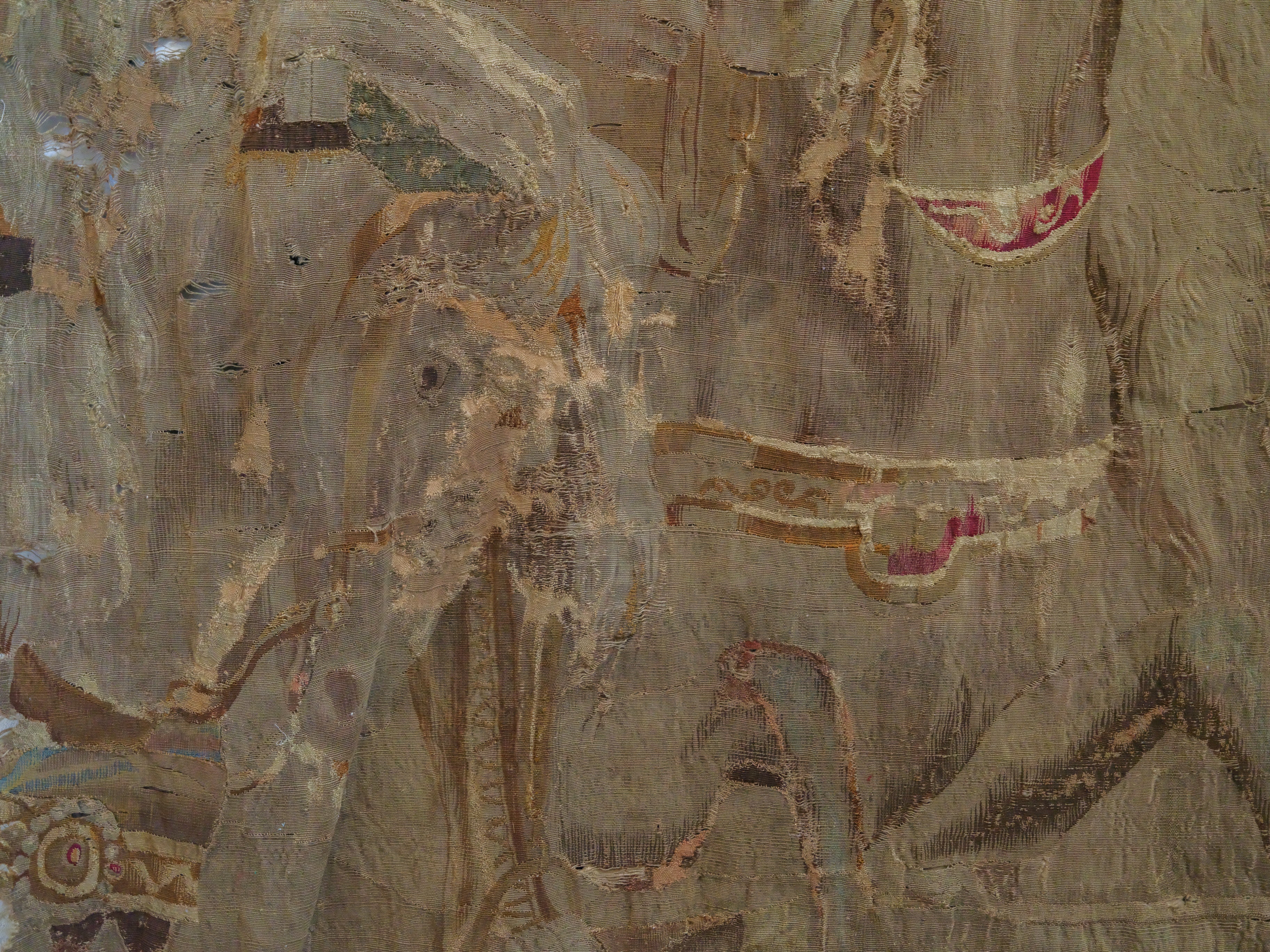 A Fragmentary 17th Century Flemish Tapestry - Image 9