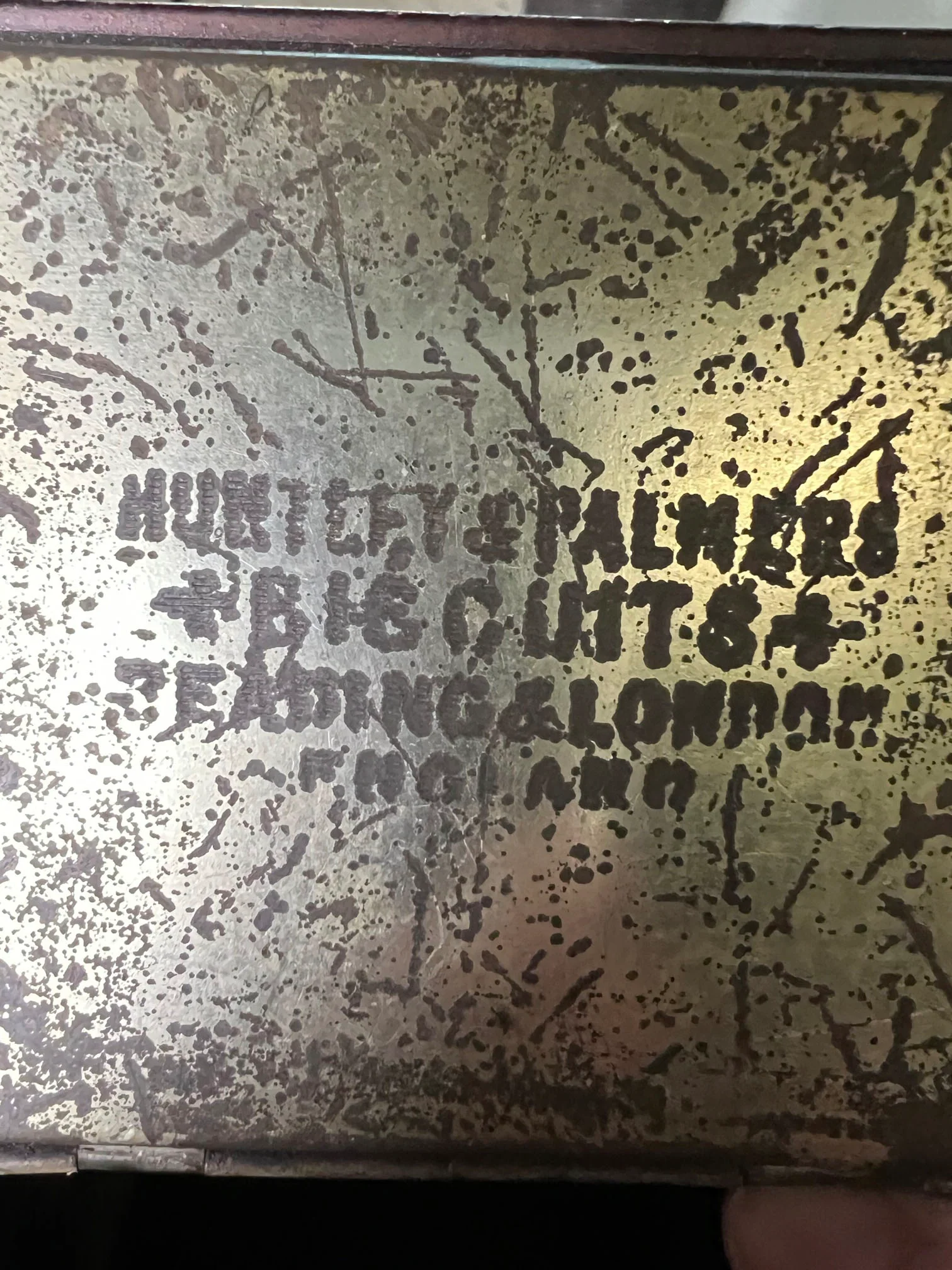 Huntley & Palmer Tea Caddy - Image 8