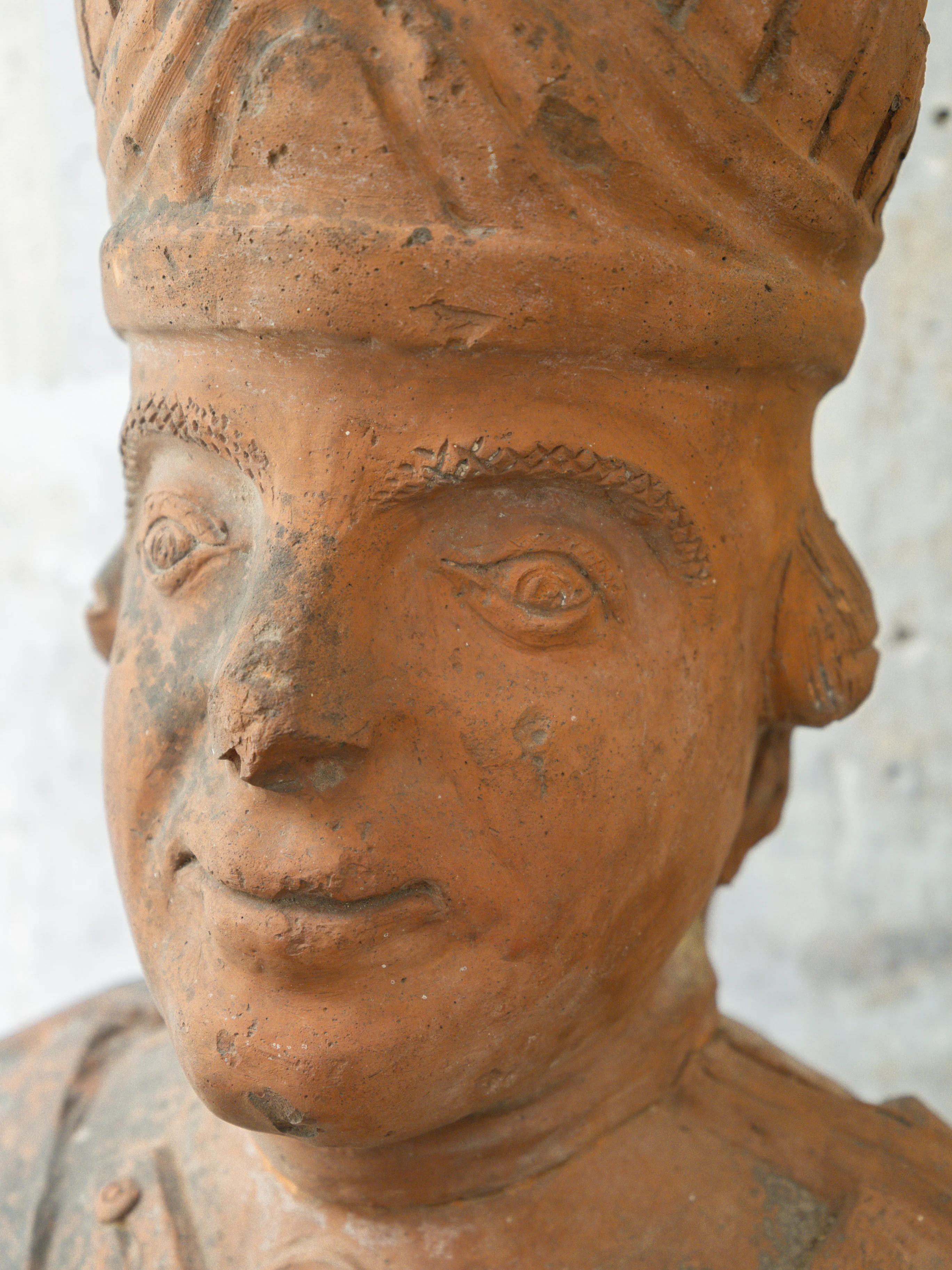 A George III Terracotta Grenadier - Image 3