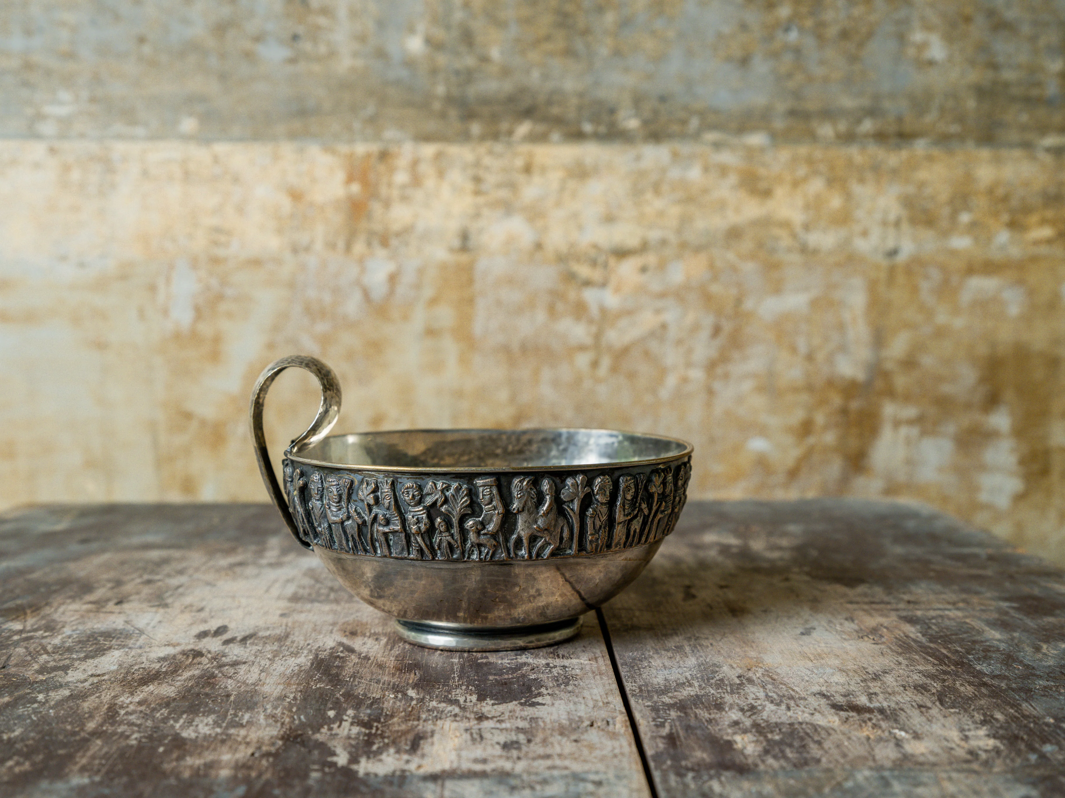 A Copper Libation Cup by Magrit Tevan - Image 3