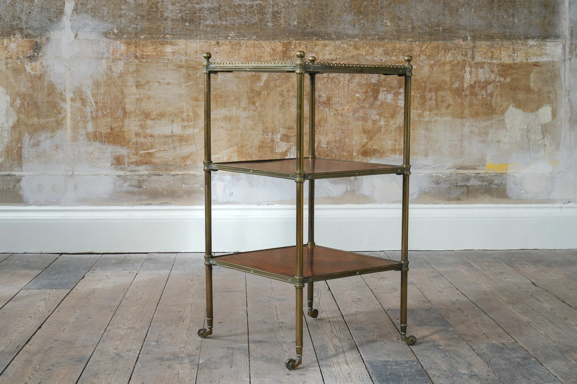 A 19th Century Walnut Etagere - Image 3
