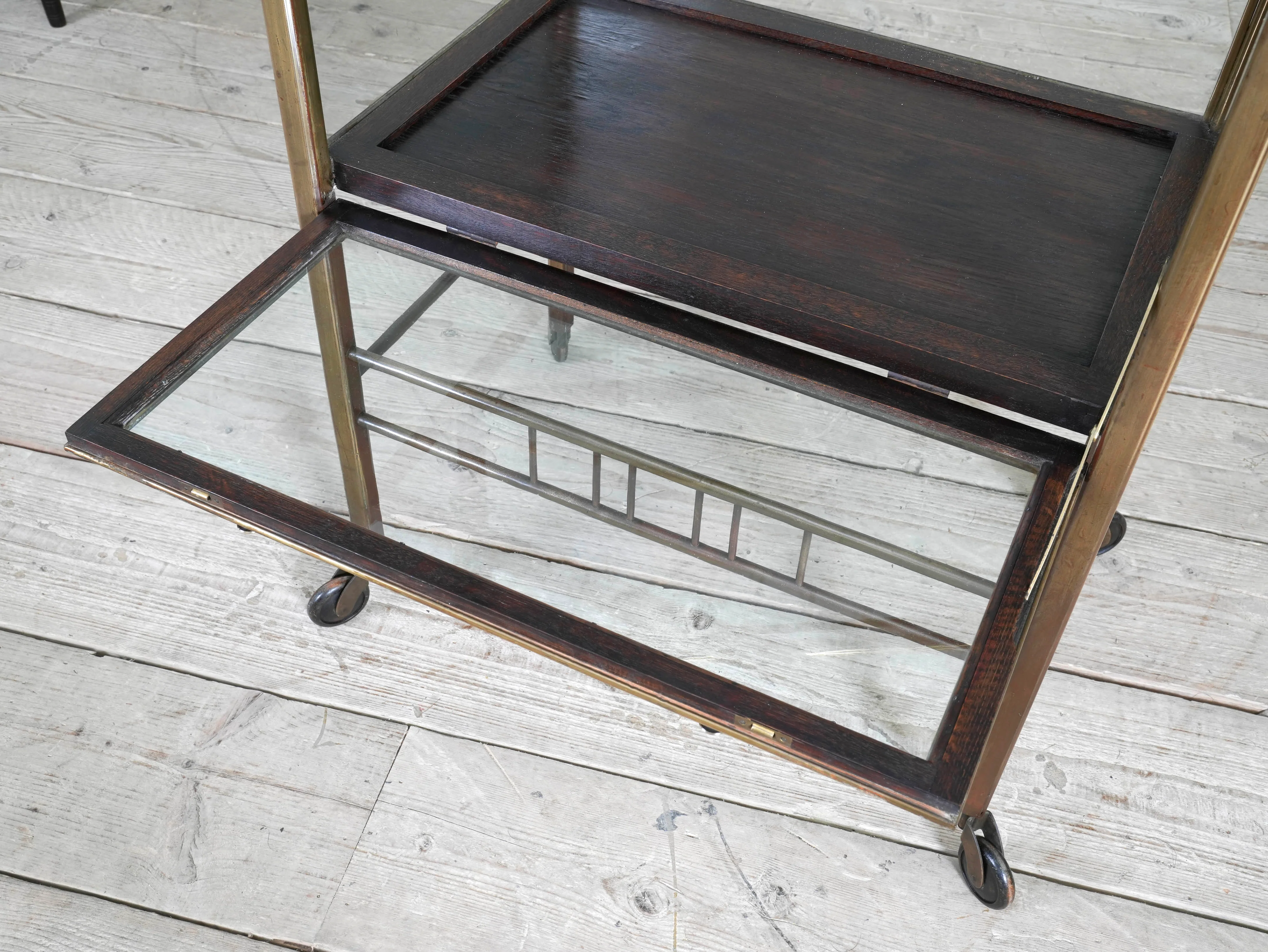 Brass Bar Cart - Image 7