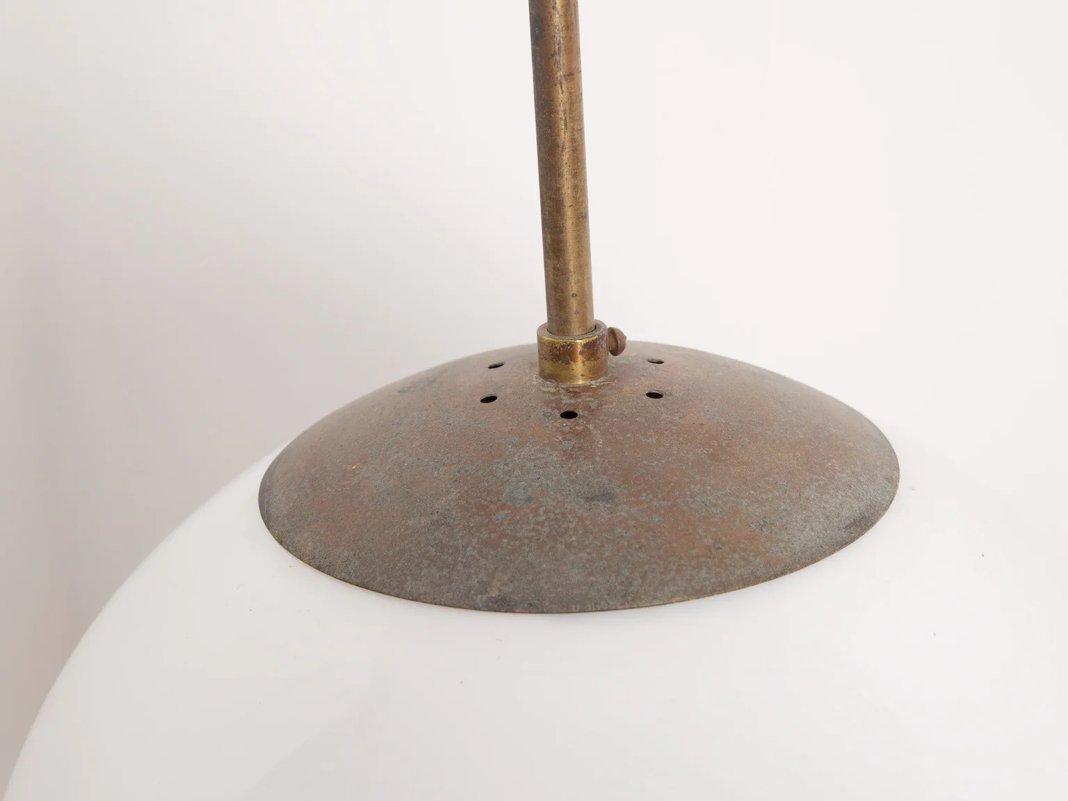Two Large Opaline Pendants - Image 5